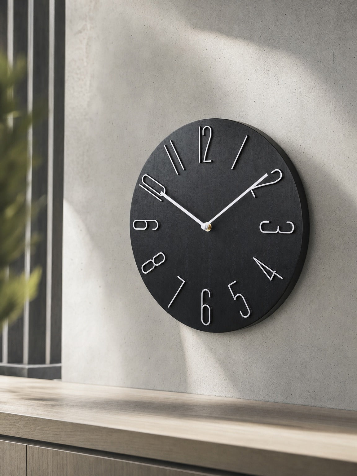Wire Dial Clock