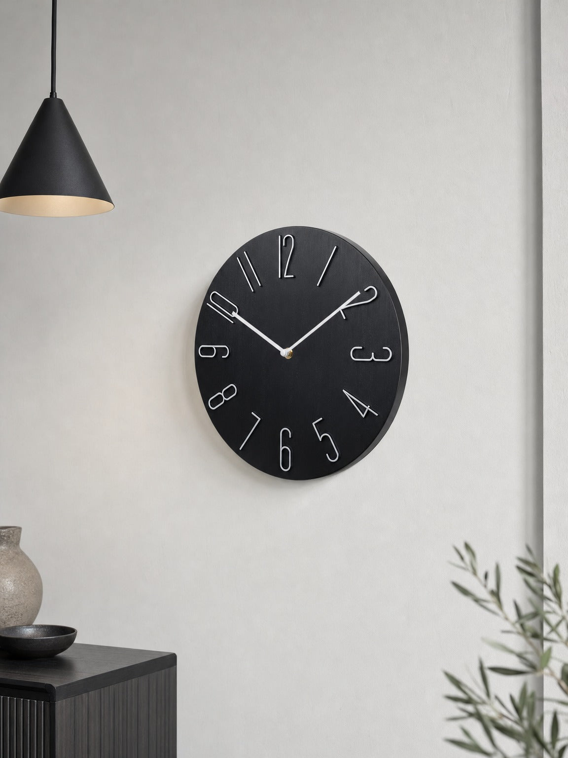 Wire Dial Clock