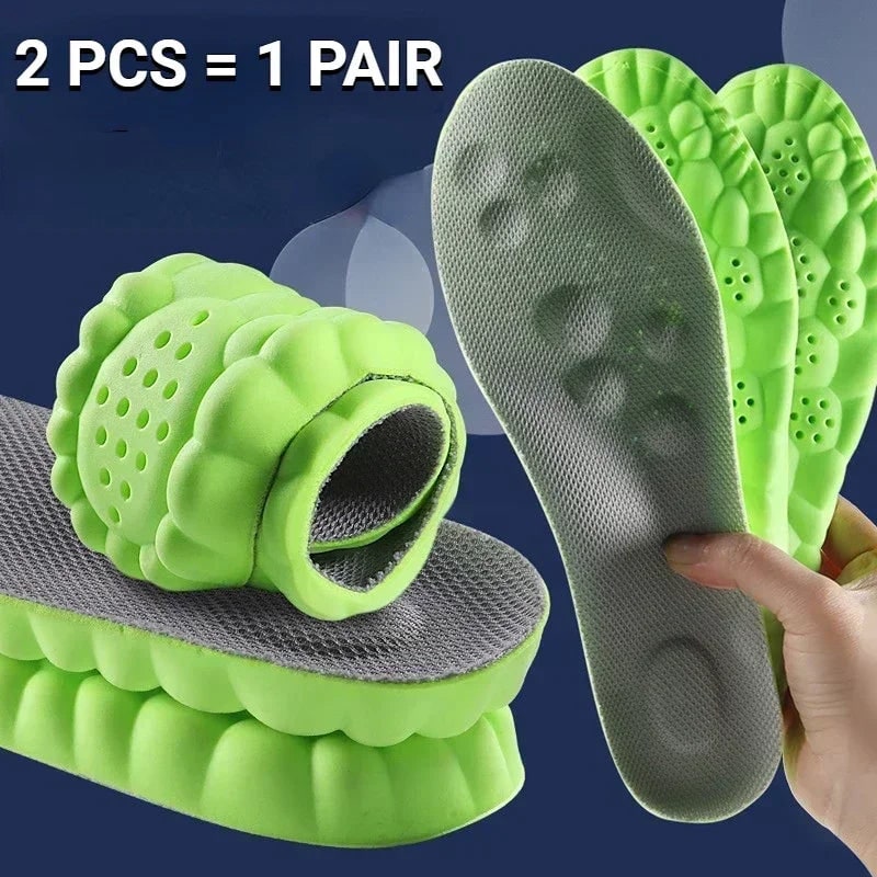 Arch Support Shoe Insoles with Cushioning and Breathable Mesh for Daily Comfort - Image 10