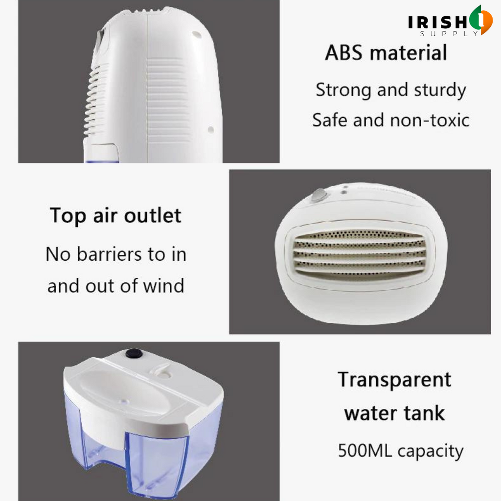 Basement Crawl Space Dehumidifier Portable Mini with 500ml Tank for Bathroom and Car - Image 5