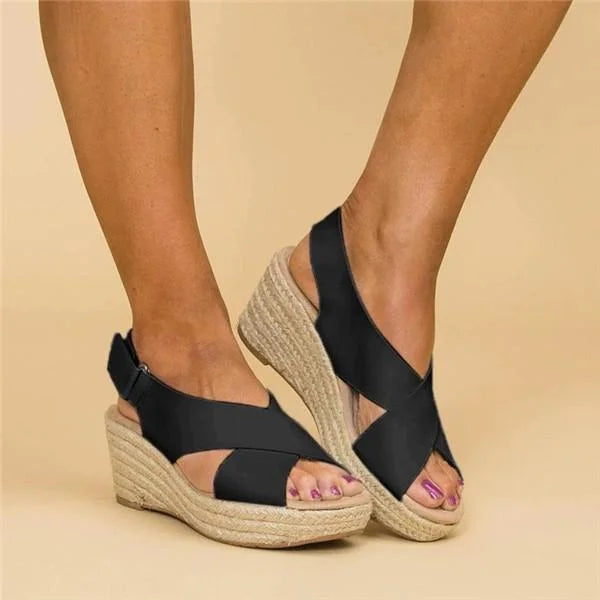 Beatrice | Espadrillas Ortopedici Donna Zeppa Platform