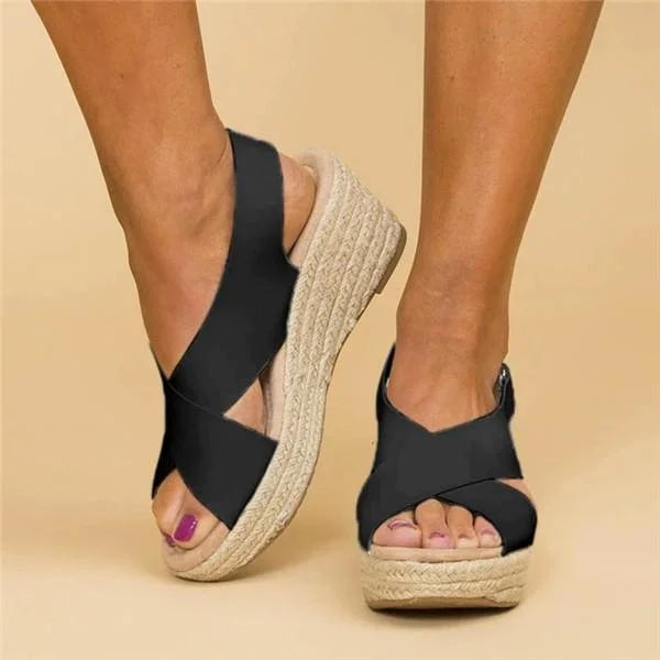 Beatrice | Espadrillas Ortopedici Donna Zeppa Platform