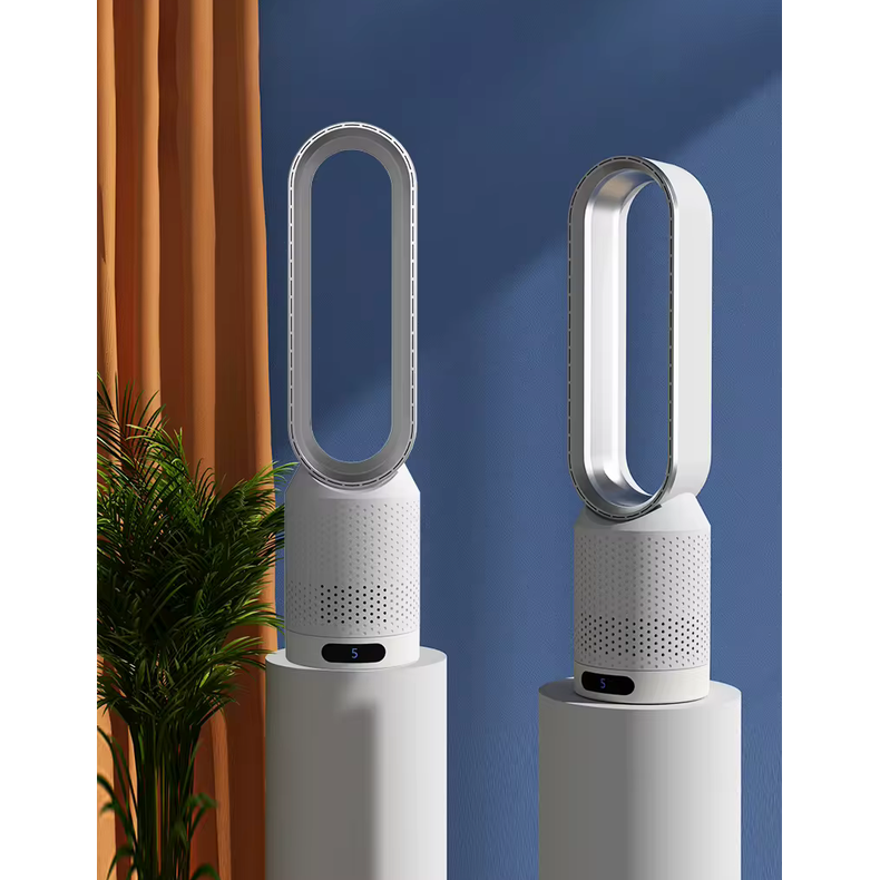 Bladeless Fan with Remote Control Air Purifier and 90-Degree Oscillation Tower - Image 4