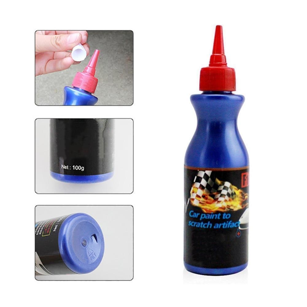 Car Scratch Remover with Paint Repair Compound and Dual-Sided Foam Applicator Pad - Image 3