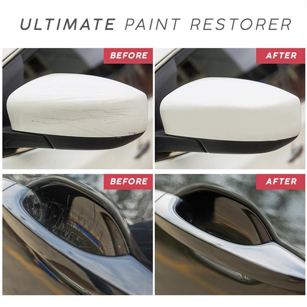 Car Scratch Remover with Paint Repair Compound and Dual-Sided Foam Applicator Pad - Image 4