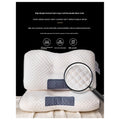 Cervical Support Pillow with Ergonomic Contour Design and Breathable Knitted Cover - Image 4