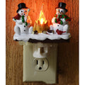 Christmas Night Lights with Snowman Campfire Design and Plug in Operation - Image 6