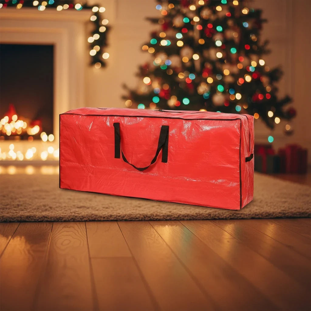 Christmas Tree Storage Bag Heavy-Duty Waterproof with Dual Zipper Closure - Image 2