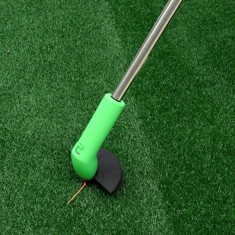 Cordless String Trimmer with Battery Power and Telescopic Extension Pole - Image 3