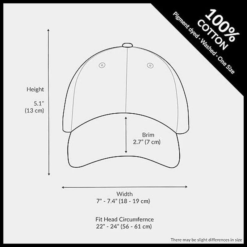 Custom Baseball Caps with Distressed Washed Cotton and Embroidered Skull Design - Image 2