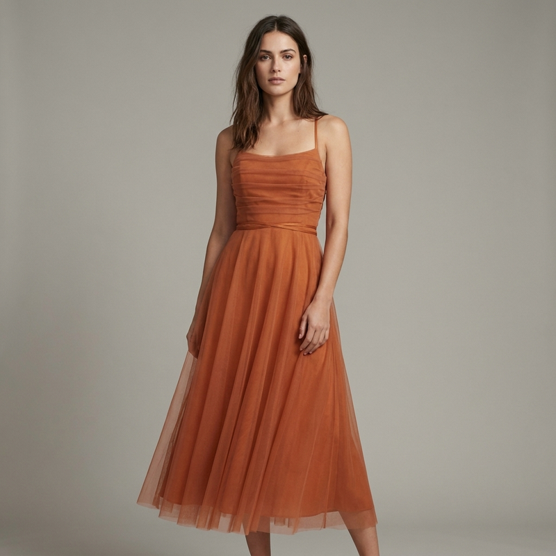 Tulle Occasion Midi