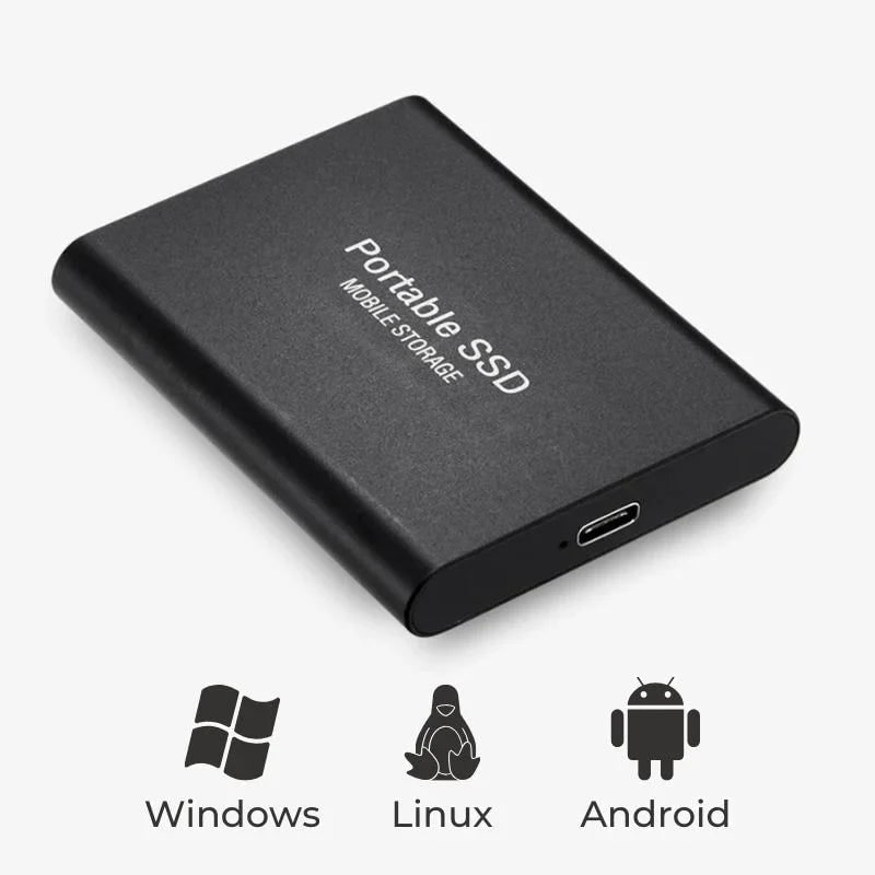 External Ssd Portable Solid State Drive with Usb-C Fast Data Transfer - Image 8