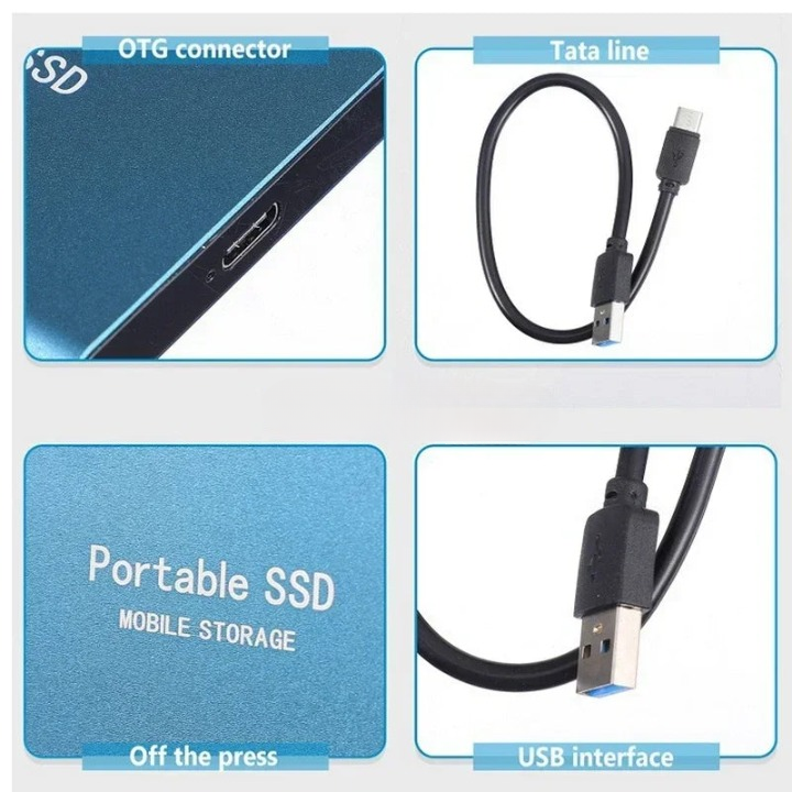 External Ssd with Usb-C Portable Storage for Fast File Transfer and PC Backup - Image 7