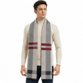 Men's Cashmere Wool Winter Scarf