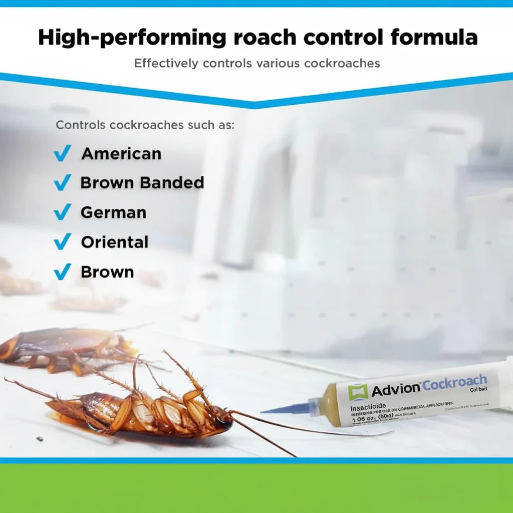 German Cockroach Gel Bait Syringe with Precision Applicator Nozzle for Targeted Indoor Control - Image 7