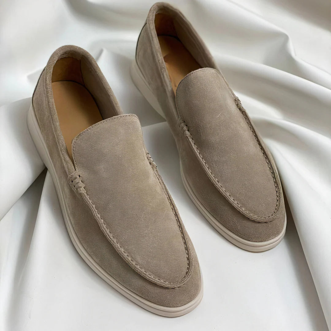 Giuseppe | Mocassini Uomo Slip-On Beige