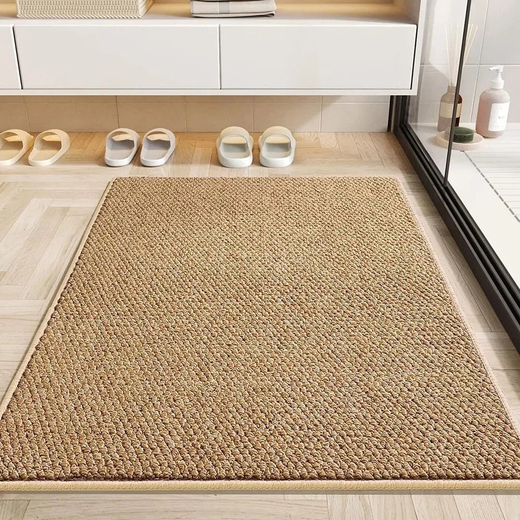 Indoor Doormat with Non-Slip Backing and Absorbent Textured Loop Pile for Entryway - Image 7