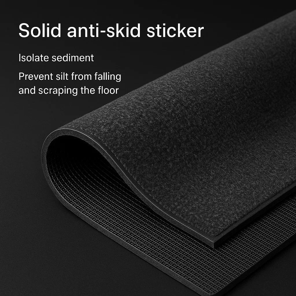 Indoor Doormat with Non-Slip Ribbed Texture and Dirt-Trapping Design for Entryway - Image 3