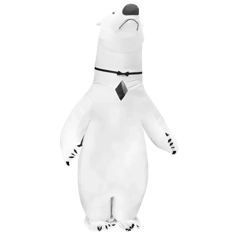 Inflatable Christmas Costume with Character Design and Full-Body Coverage for Holiday Events - Image 2