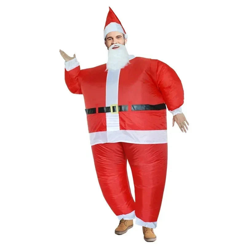 Inflatable Christmas Costume with Character Design and Full-Body Coverage for Holiday Events - Image 3