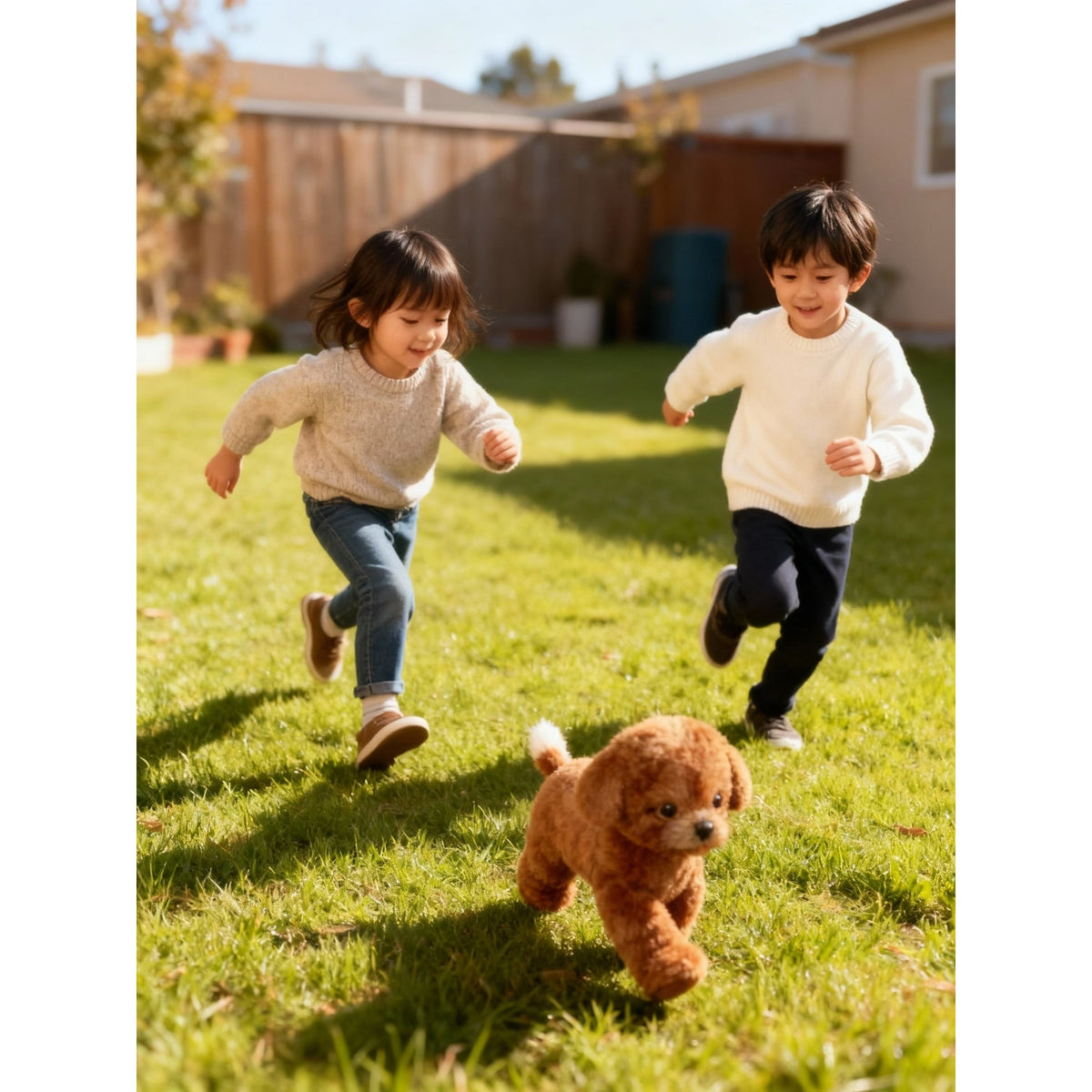Interactive Robot Dog Toy with Walking Barking and Tail Wagging Movements - Image 9