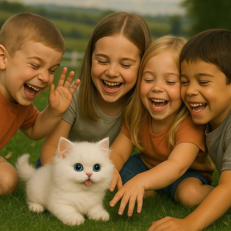 Interactive Toy Cat with Walking Motion and Meowing Sounds Battery Powered Plush Kitten - Image 5
