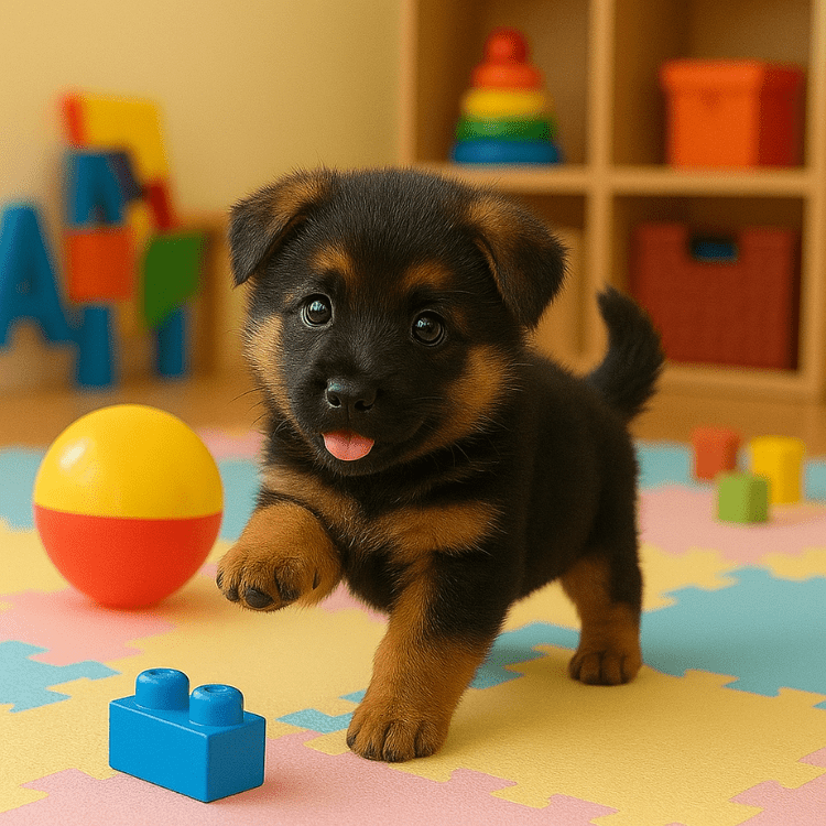 Interactive Toy Dog with Walking Barking and Wagging Electronic Robot Puppy - Image 5