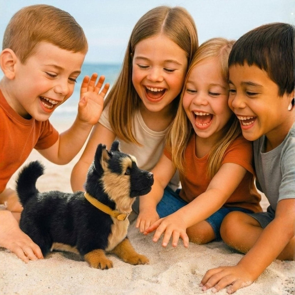 Interactive Toy Dog with Walking Barking and Wagging Electronic Robot Puppy - Image 6