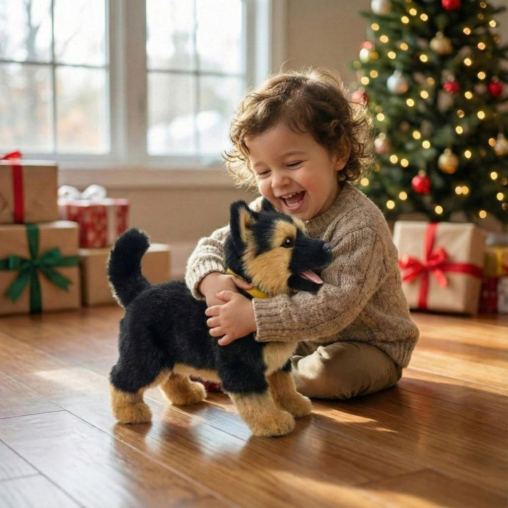 Interactive Toy Dog with Walking Barking and Wagging Electronic Robot Puppy - Image 8