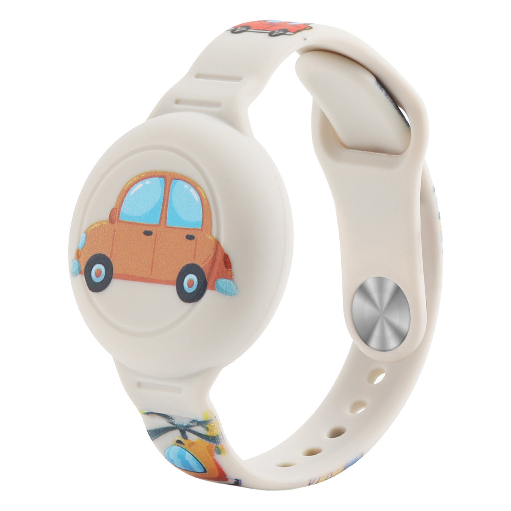 Kids' Silicone Airtag Wristband with Adjustable Strap and Cartoon Graphics - Image 12
