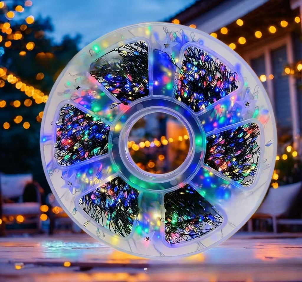 LED String Lights with Remote Control Cluster Firework Design and Eight Modes - Image 11