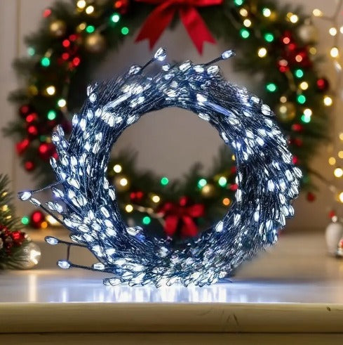LED String Lights with Remote Control Cluster Firework Design and Eight Modes - Image 12