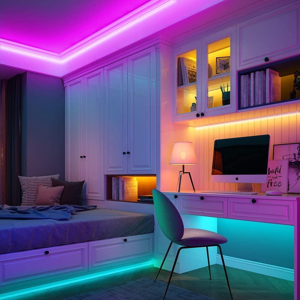 LED Strip Lights with Remote Control Color Changing Rgb Flexible - Image 4
