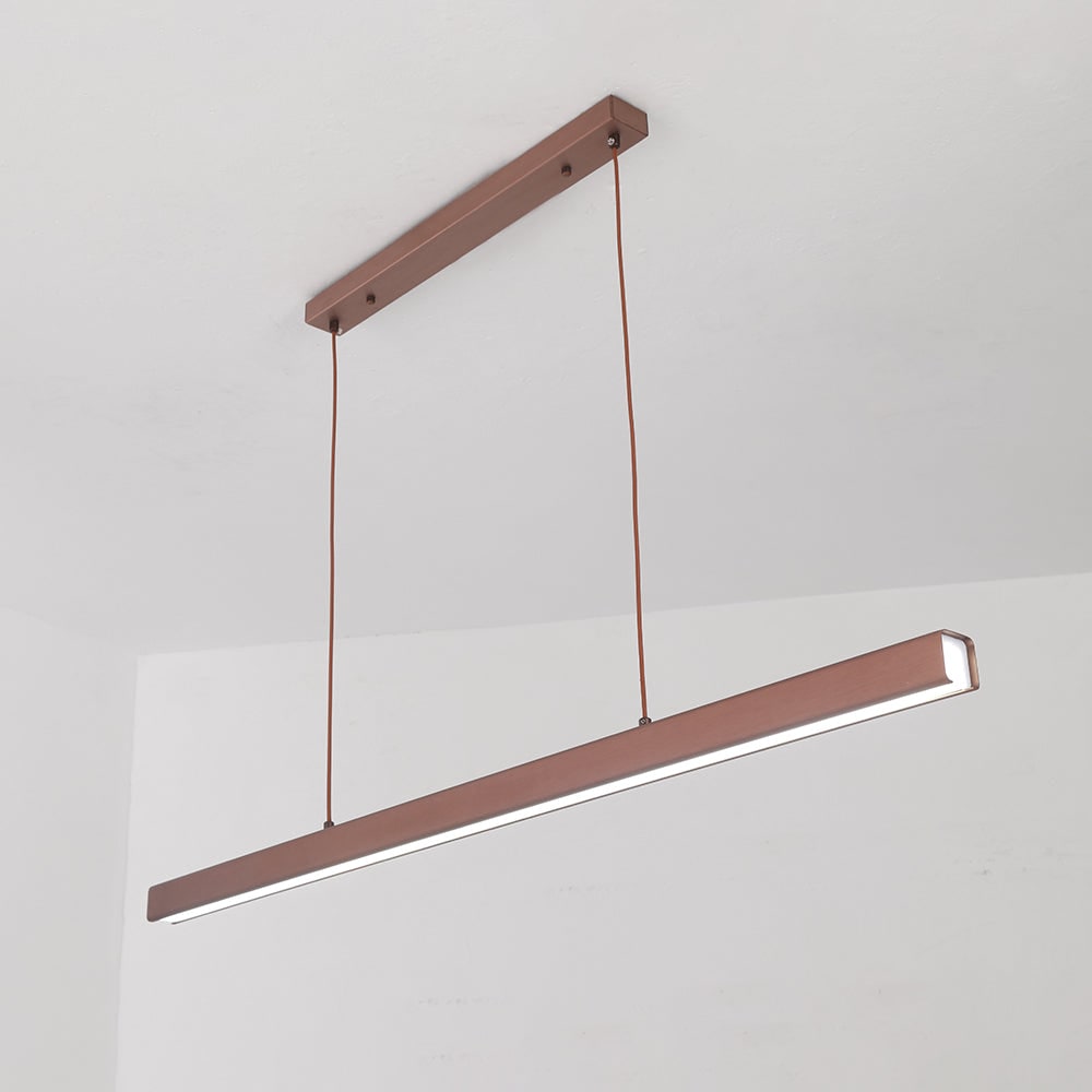 Linear Pendant Light with Adjustable Suspension and Integrated LED - Image 16
