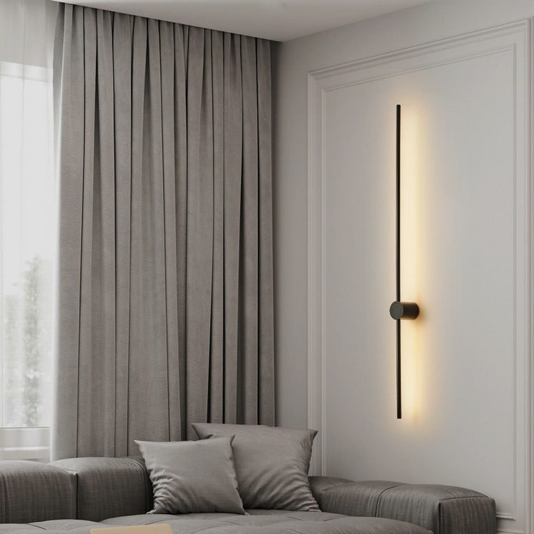 Linear Wall Sconce with Backlit Indirect LED Illumination and Contemporary Design - Image 3
