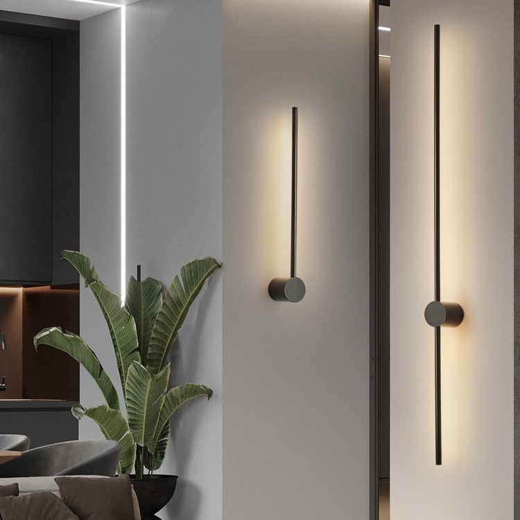 Linear Wall Sconce with Backlit Indirect LED Illumination and Contemporary Design - Image 4