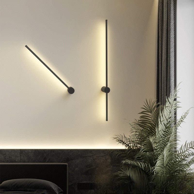 Linear Wall Sconce with Backlit Indirect LED Illumination and Contemporary Design - Image 5