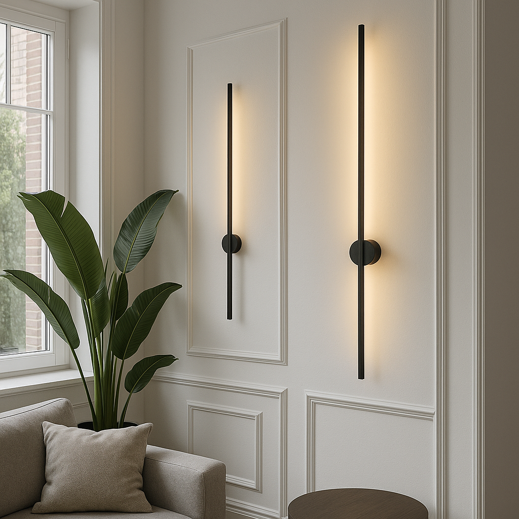 Linear Wall Sconce with Backlit Indirect LED Illumination and Contemporary Design - Image 7