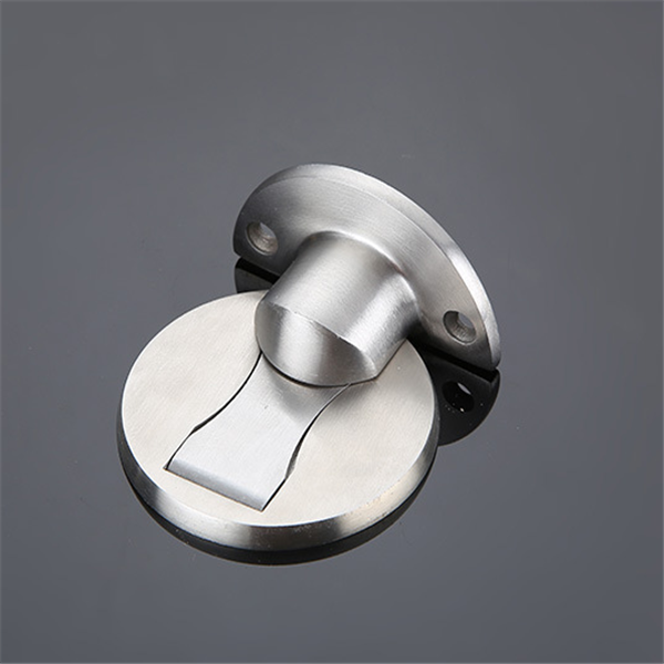 Magnetic Door Stop with Stainless Steel Floor Mount and Strong Catch - Image 2