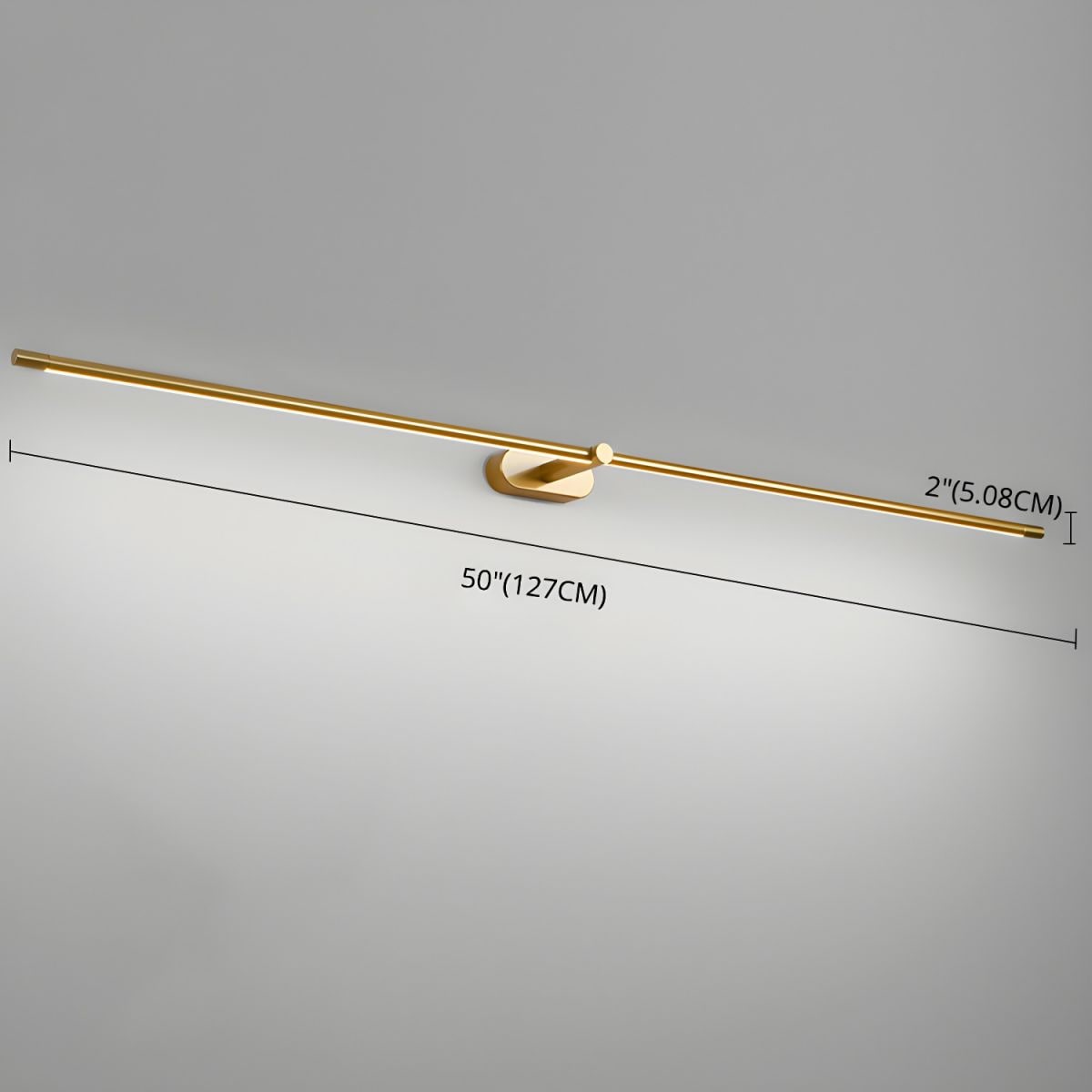 Magnetic Linear Wall Sconce with Wireless Rechargeable LED and Adjustable Pivot - Image 9