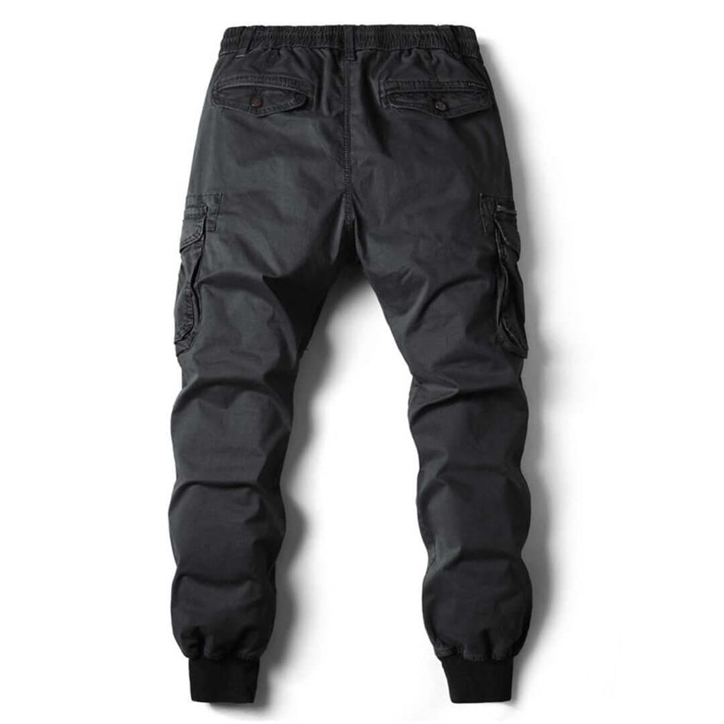 Men's Cargo Jogger Pants with Drawstring and Pockets - Image 12