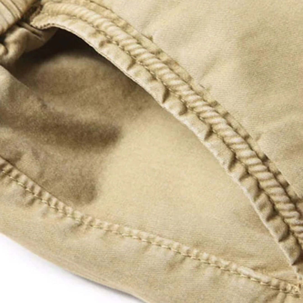 Men's Cargo Jogger Pants with Drawstring and Pockets - Image 3