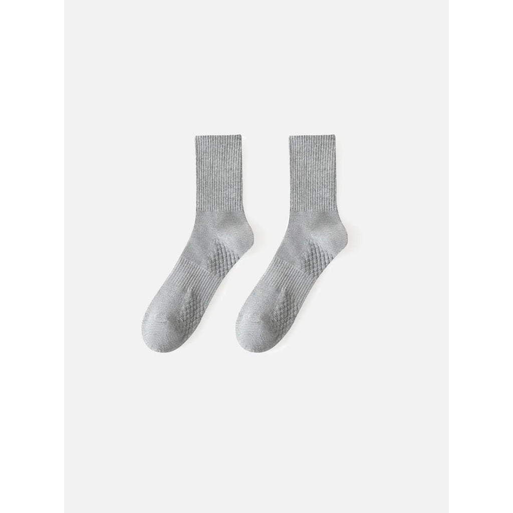 Men's Crew Athletic Socks Cotton Blend with Cushioned Sole and Arch Support - Image 6