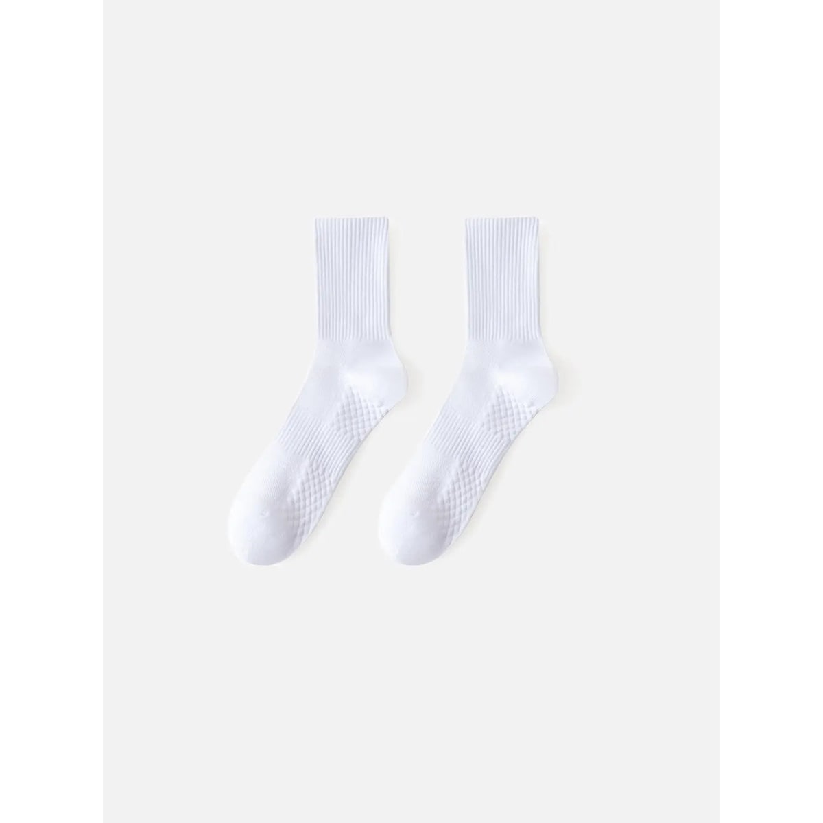Men's Crew Athletic Socks Cotton Blend with Cushioned Sole and Arch Support - Image 7