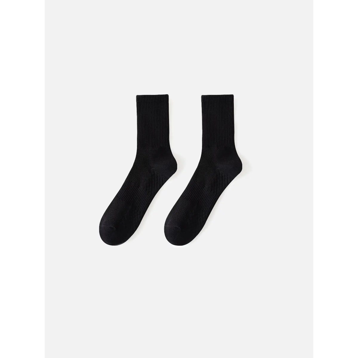Men's Crew Athletic Socks Cotton Blend with Cushioned Sole and Arch Support - Image 8