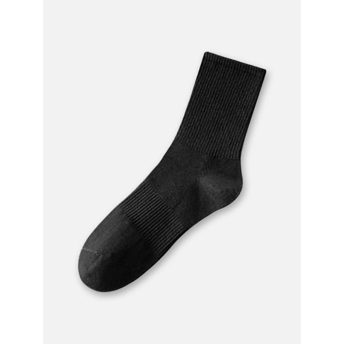 Men's Crew Socks with Moisture Wicking Combed Cotton and Ribbed Arch Support - Image 2