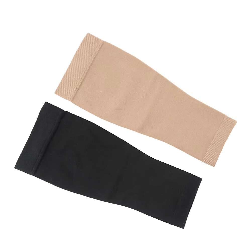Men's Leg Compression Sleeves for Calf Support and Relief with Elastic Knit - Image 9