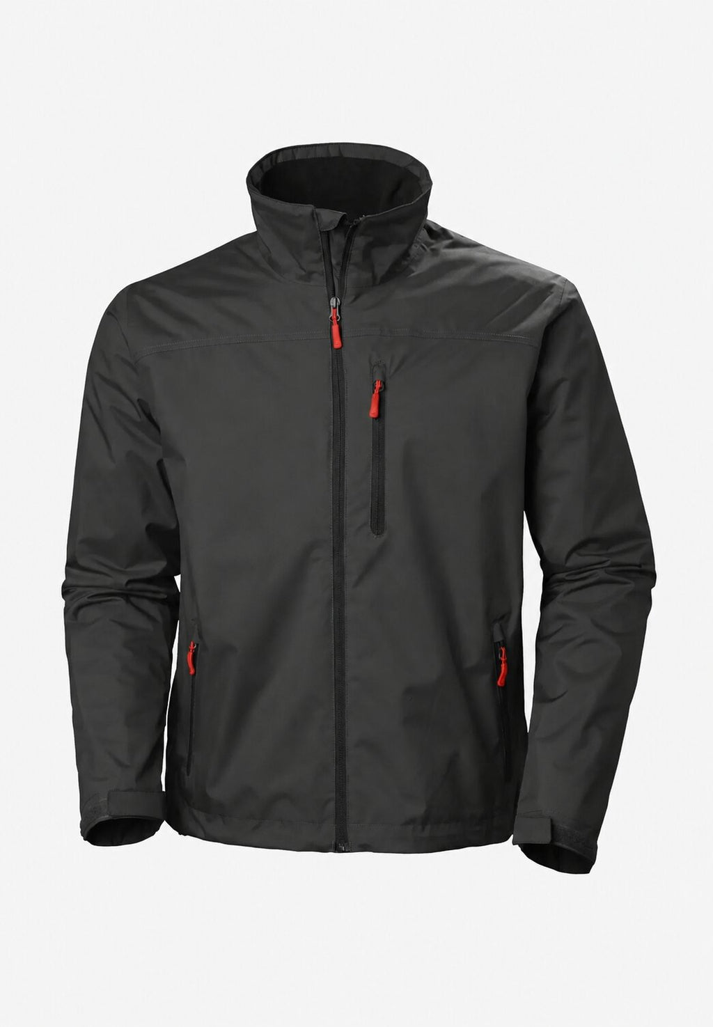 Men's Rain Jacket with Water-Resistant Collar and Zip Closure - Image 2