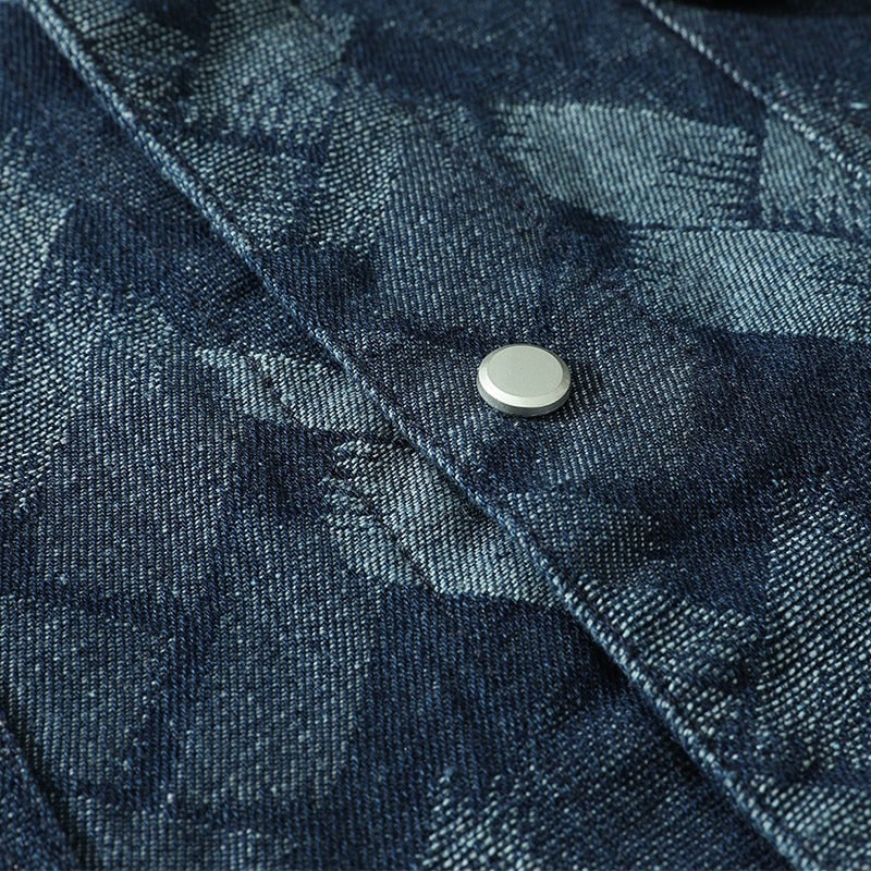 Men's Shirt Jacket with Snap Button Closure and Chest Pockets - Image 3