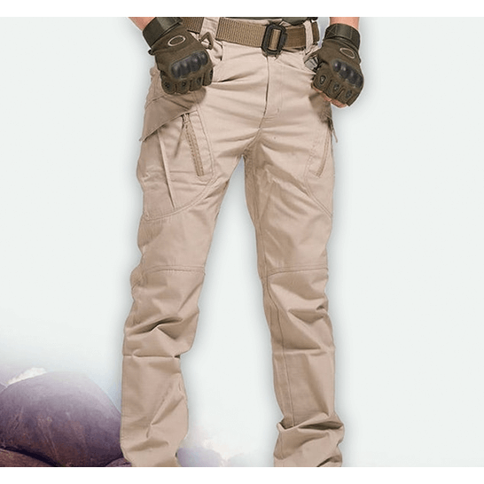 Men's Tactical Cargo Work Pants with Ripstop and Water Resistant Finish - Image 5
